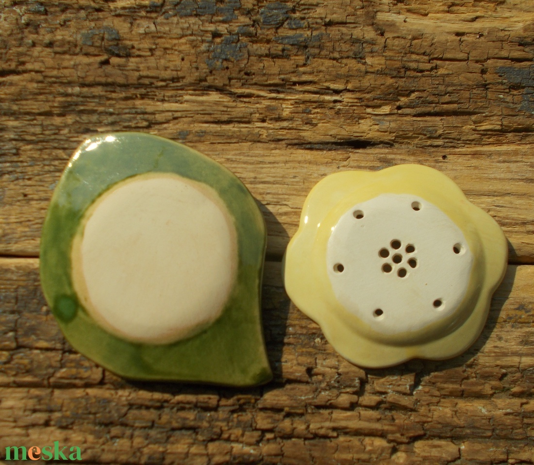 Kétrészes szappantartó - otthon & életmód - fürdőszoba - szappantartó - Meska.hu