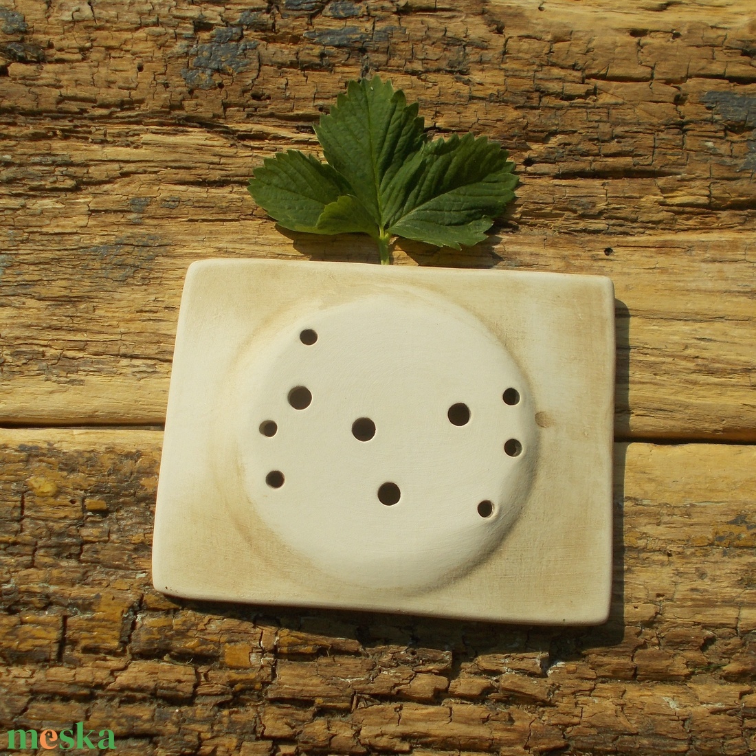 Tulipános  szappantartó - otthon & életmód - fürdőszoba - szappantartó - Meska.hu