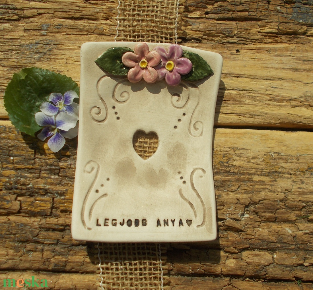 Legjobb anya - otthon & életmód - fürdőszoba - szappantartó - Meska.hu