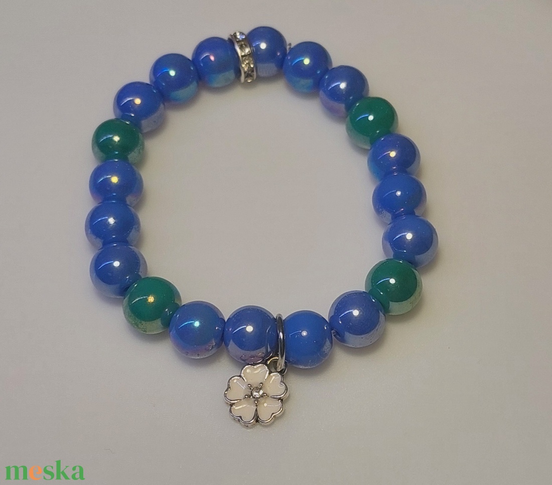 Karkötő4 - ékszer - karkötő - gyöngyös karkötő - Meska.hu