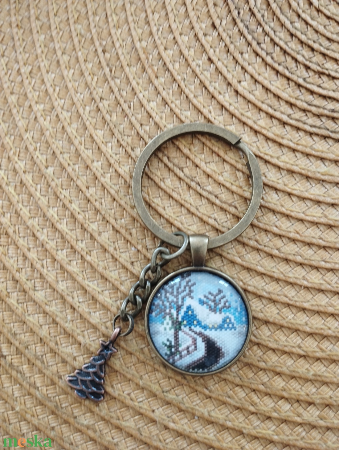 Karácsonyi kulcstartó  - táska & tok - kulcstartó & táskadísz - kulcstartó - Meska.hu