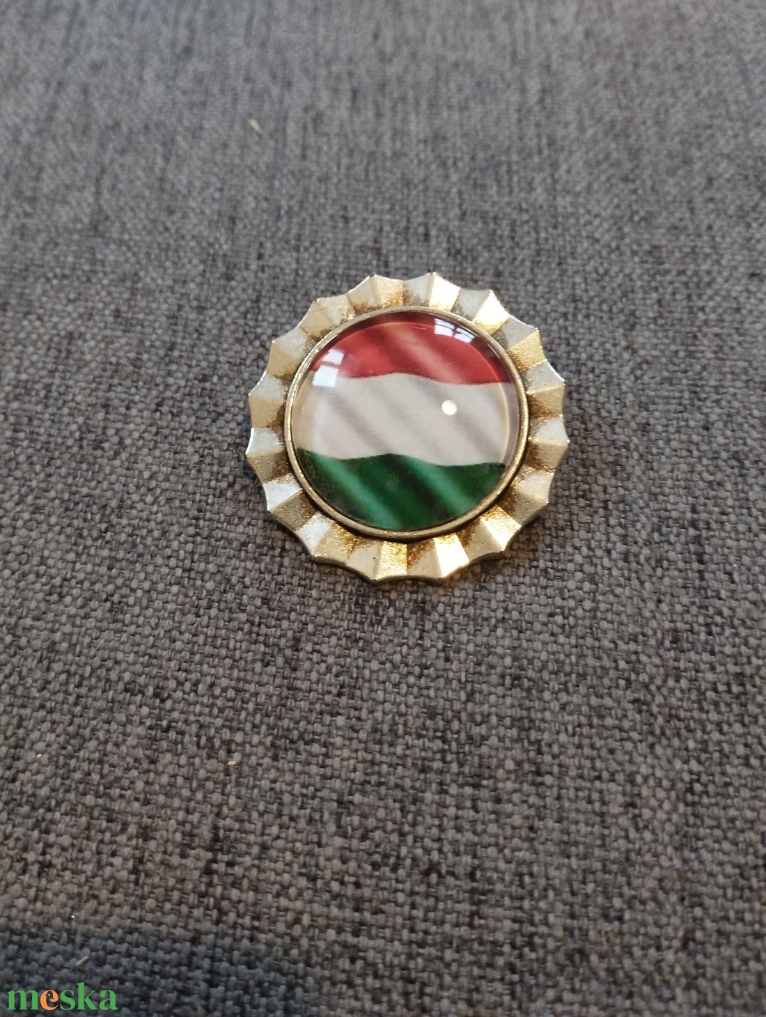 Kokárda kitűző  - ékszer - kitűző és bross - Meska.hu