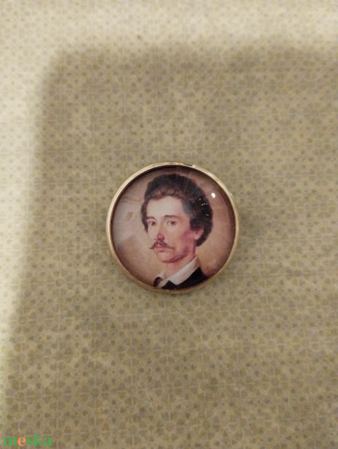 Petőfi kitűző  - ékszer - kitűző és bross - Meska.hu