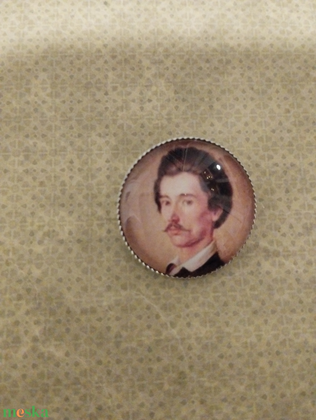 Petőfi kitűző  - ékszer - kitűző és bross - Meska.hu