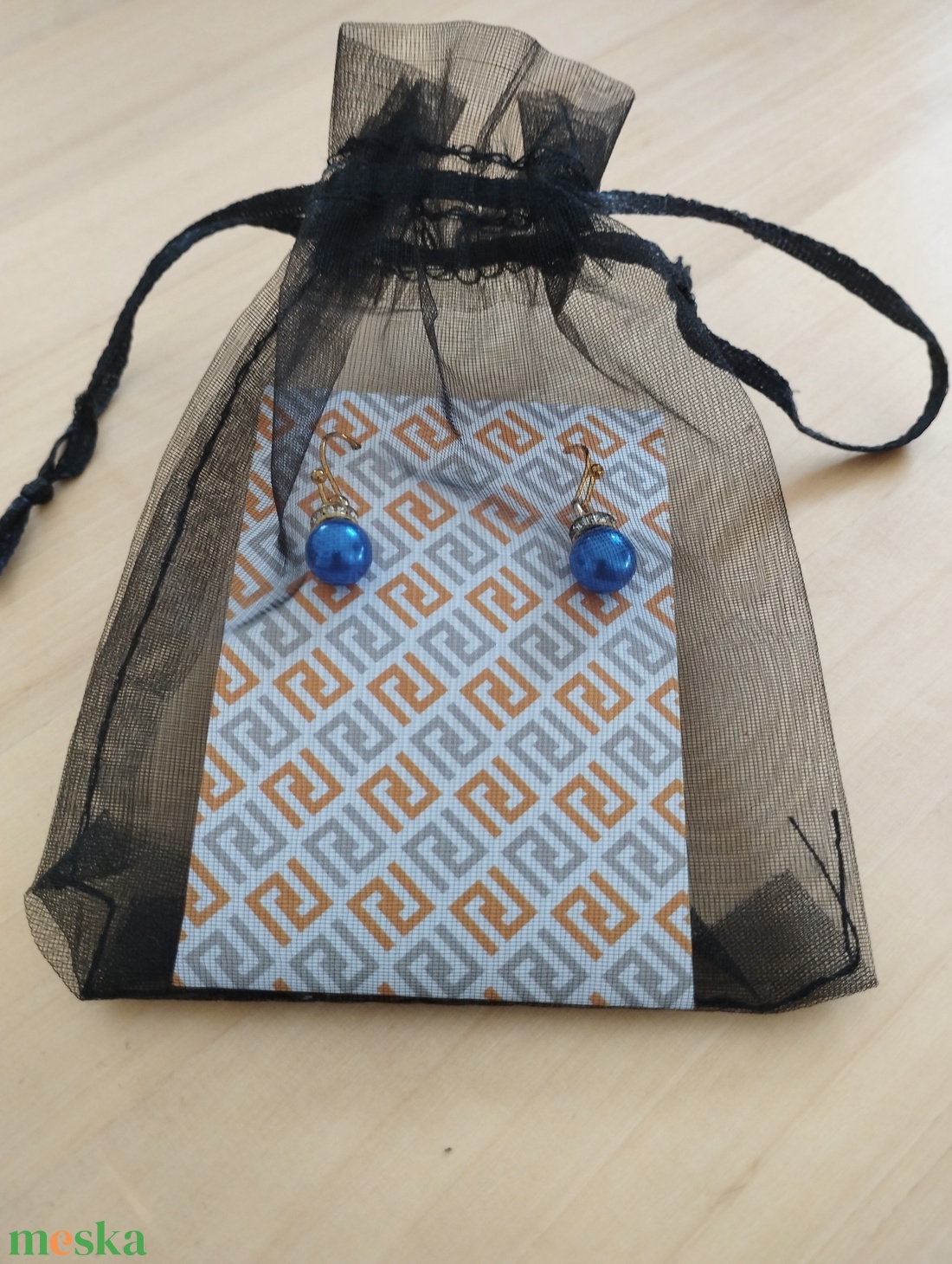 fülbevaló angyal szárny charmmal  - ékszer - fülbevaló - fülékszer - Meska.hu