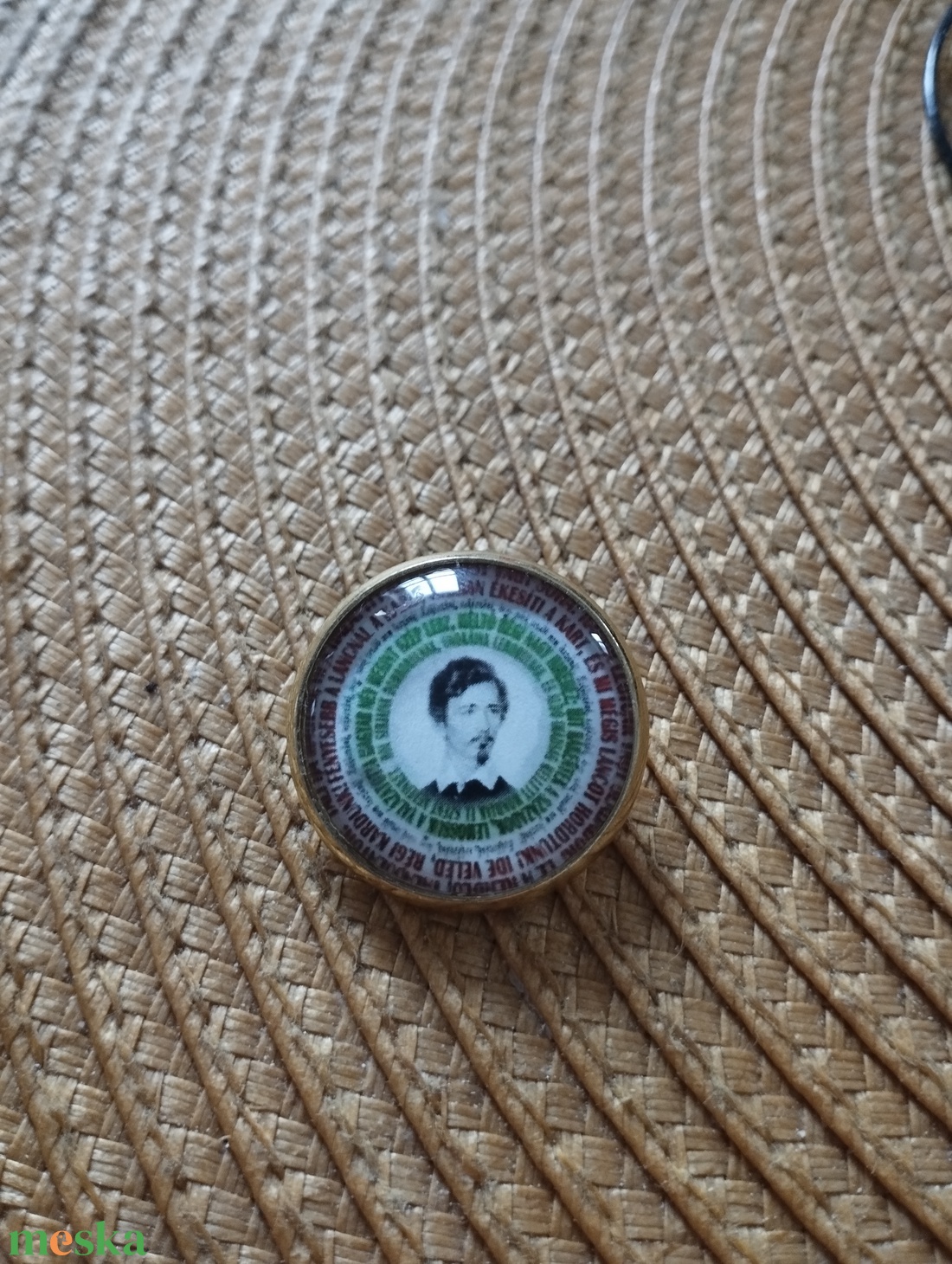 Petőfi kitűző  - ékszer - kitűző és bross - Meska.hu