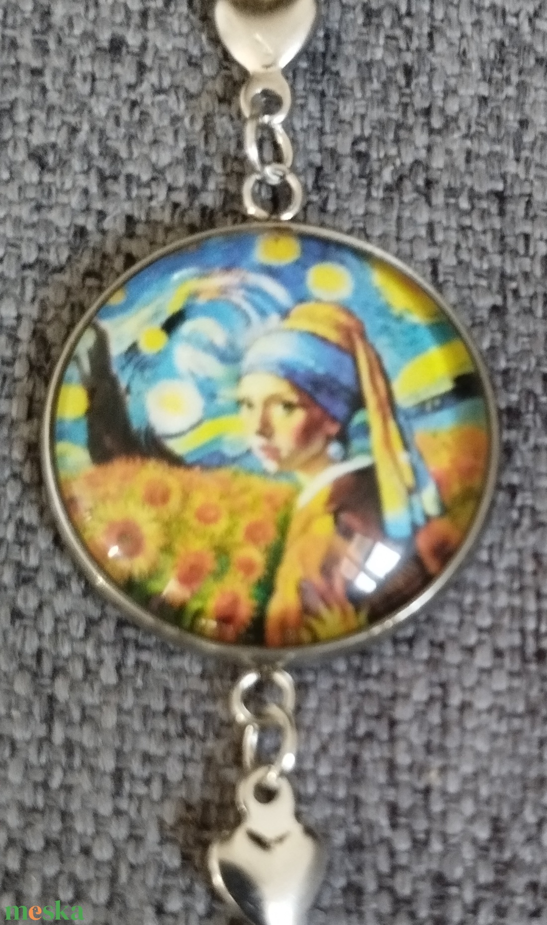 Üveg lencsés, orvosi acél karkötő - ékszer - karkötő - karkötő medállal - Meska.hu Üveg lencsés, orvosi acél karkötő - ékszer - karkötő - karkötő medállal - Meska.hu