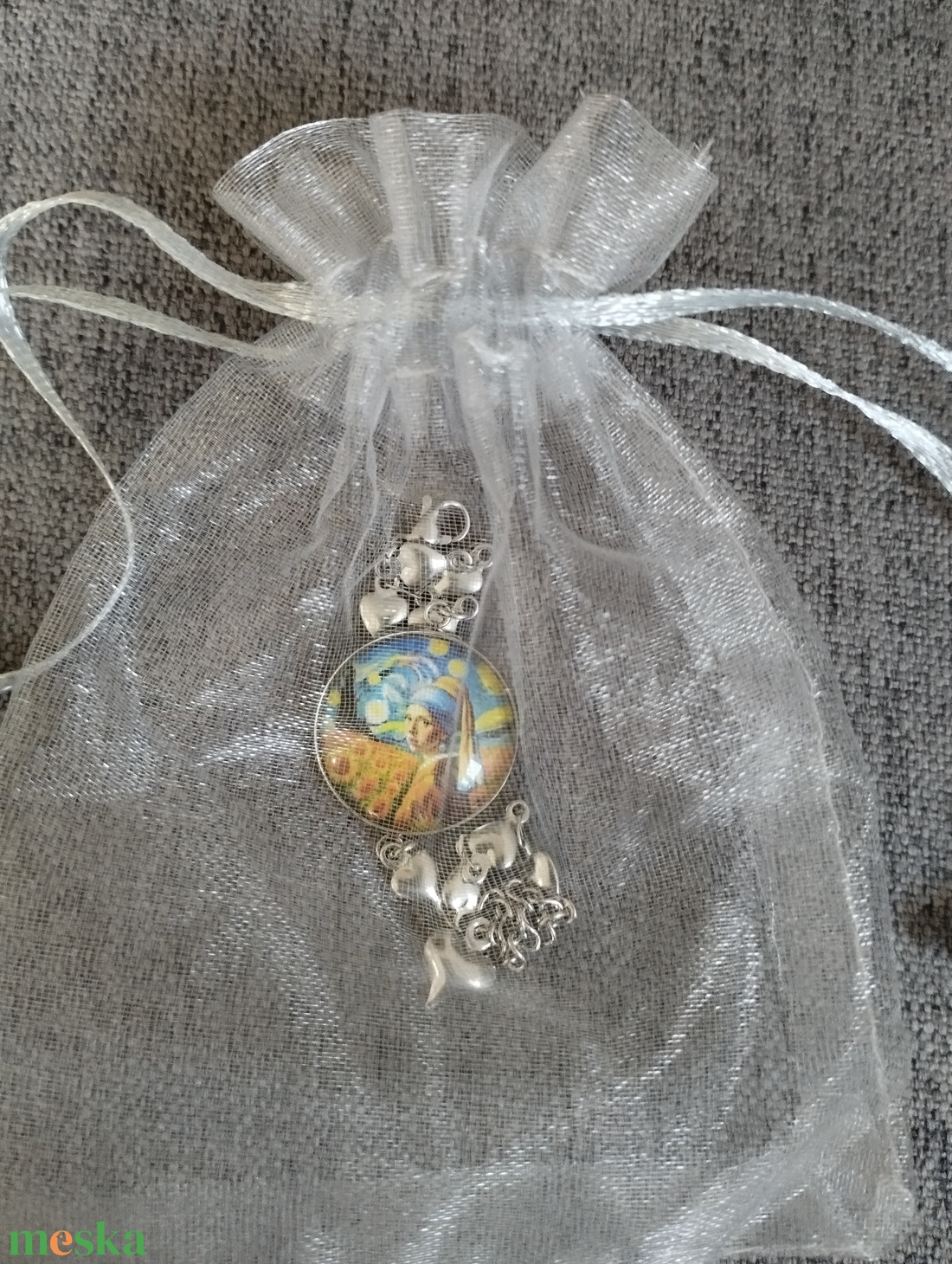 Üveg lencsés, orvosi acél karkötő - ékszer - karkötő - karkötő medállal - Meska.hu Üveg lencsés, orvosi acél karkötő - ékszer - karkötő - karkötő medállal - Meska.hu