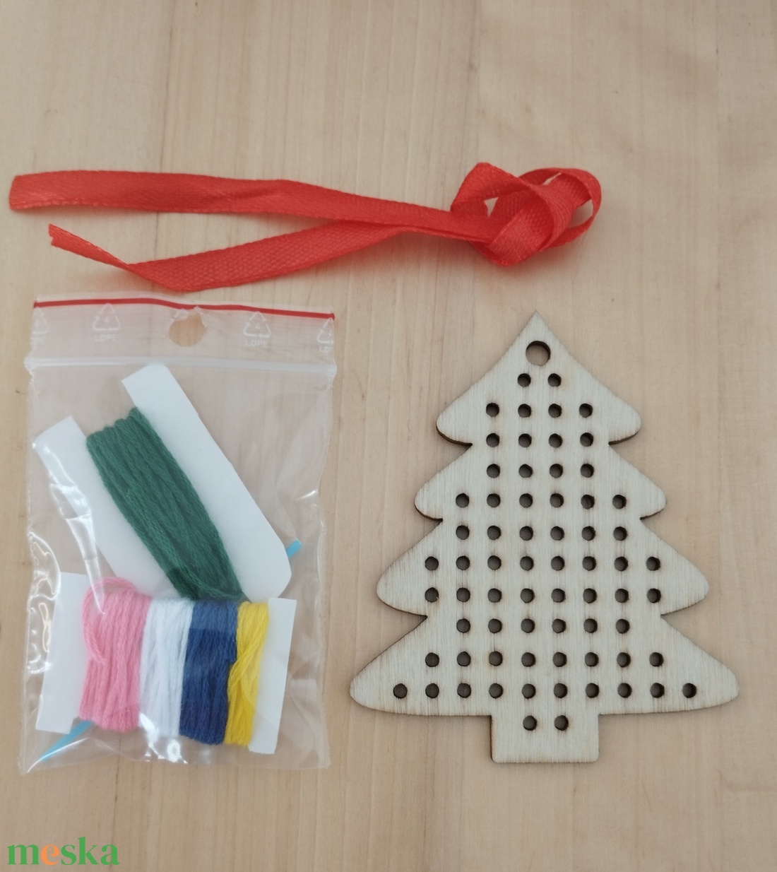 Hímezhető fa fenyőfa - diy (csináld magad) - egységcsomag - Meska.hu