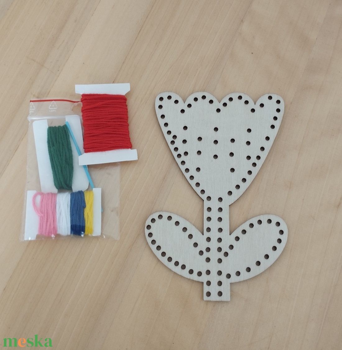 Hímezhető fa virág  - diy (csináld magad) - egységcsomag - Meska.hu