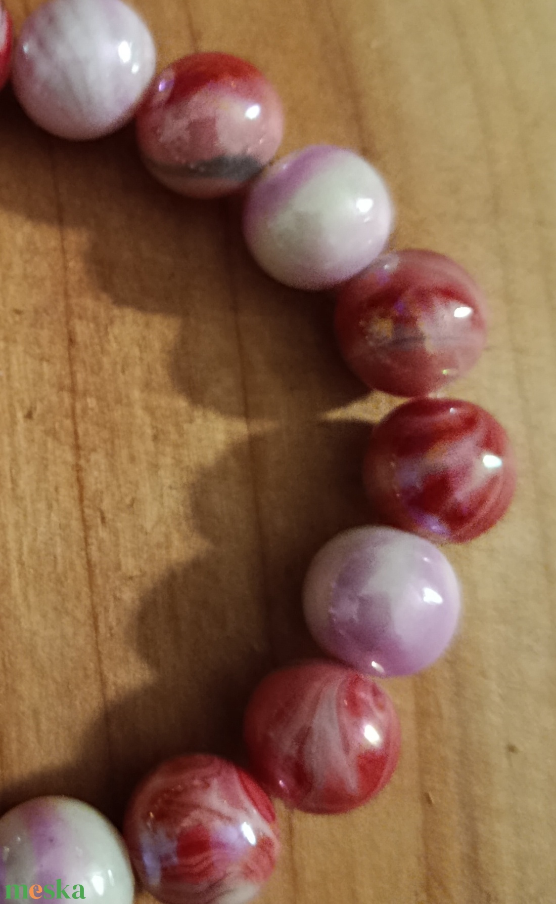 Cukorka színű karkötő gyermekeknek  - ékszer - karkötő - gyöngyös karkötő - Meska.hu