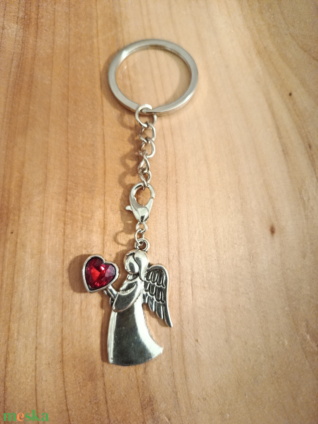 kulcstartó angyallal  - táska & tok - kulcstartó & táskadísz - kulcstartó - Meska.hu