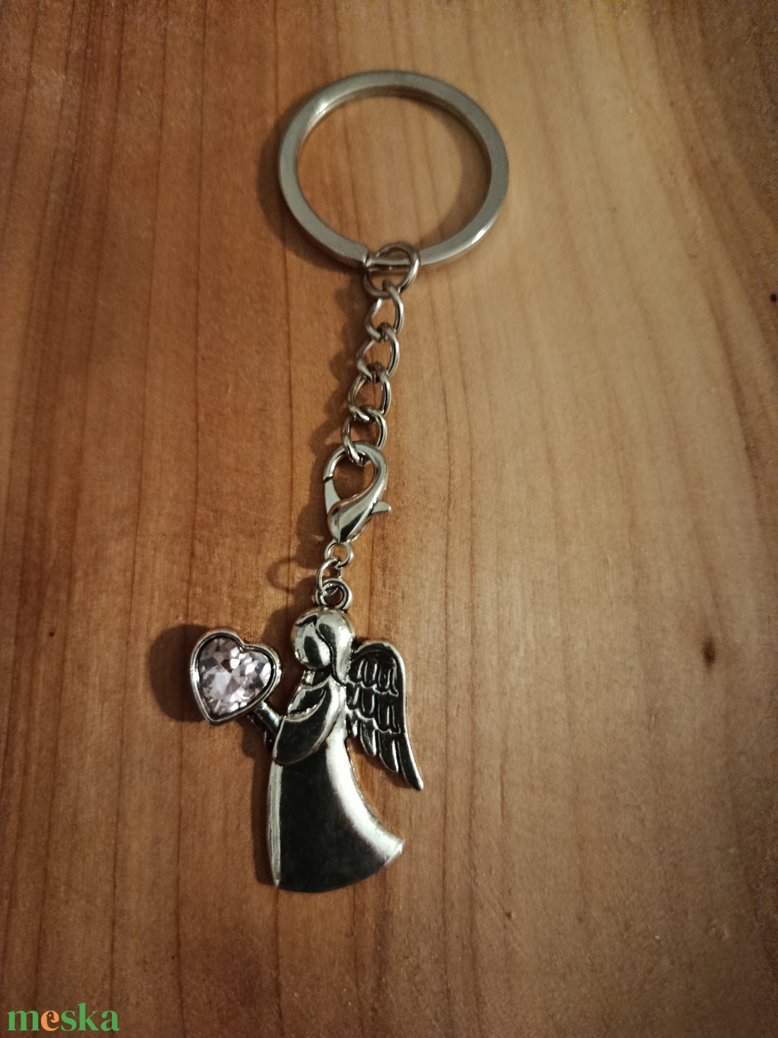 kulcstartó angyallal  - táska & tok - kulcstartó & táskadísz - kulcstartó - Meska.hu