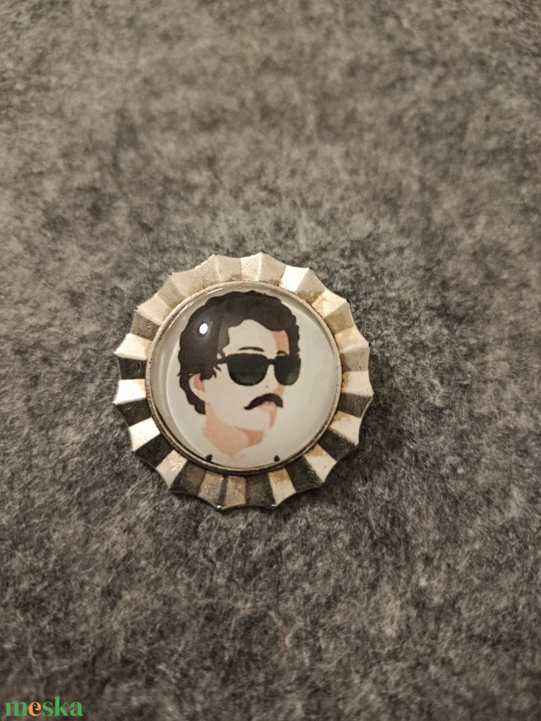 Kokárda kitűző  - ékszer - kitűző és bross - Meska.hu