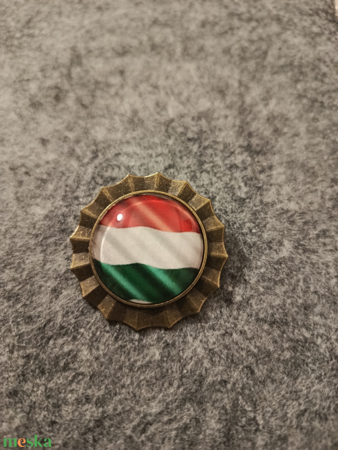 Kokárda kitűző  - ékszer - kitűző és bross - Meska.hu