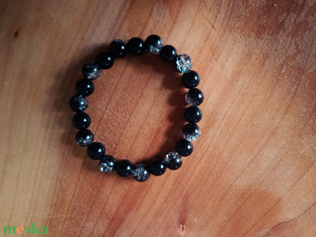 Páros karkötő  - ékszer - karkötő - gyöngyös karkötő - Meska.hu