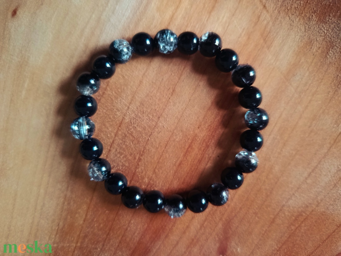 Páros karkötő  - ékszer - karkötő - gyöngyös karkötő - Meska.hu