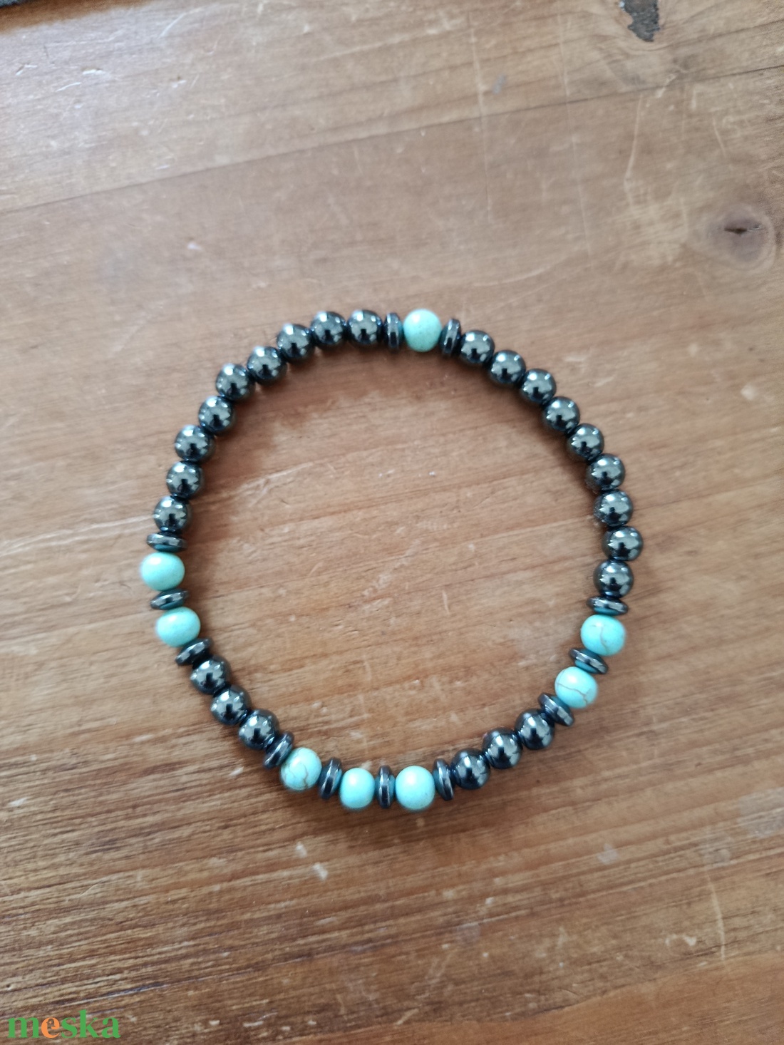  Férfi karkötő - ékszer - karkötő - gyöngyös karkötő - Meska.hu