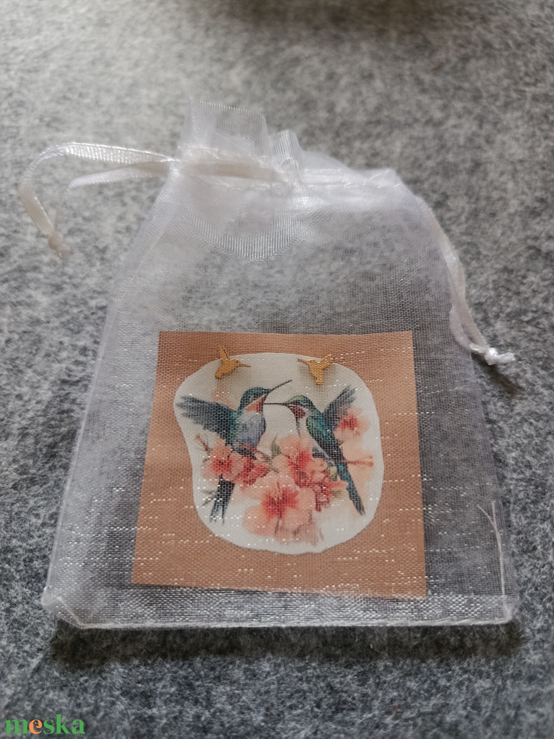 Kolibri fülbevaló  - ékszer - fülbevaló - fülékszer - Meska.hu