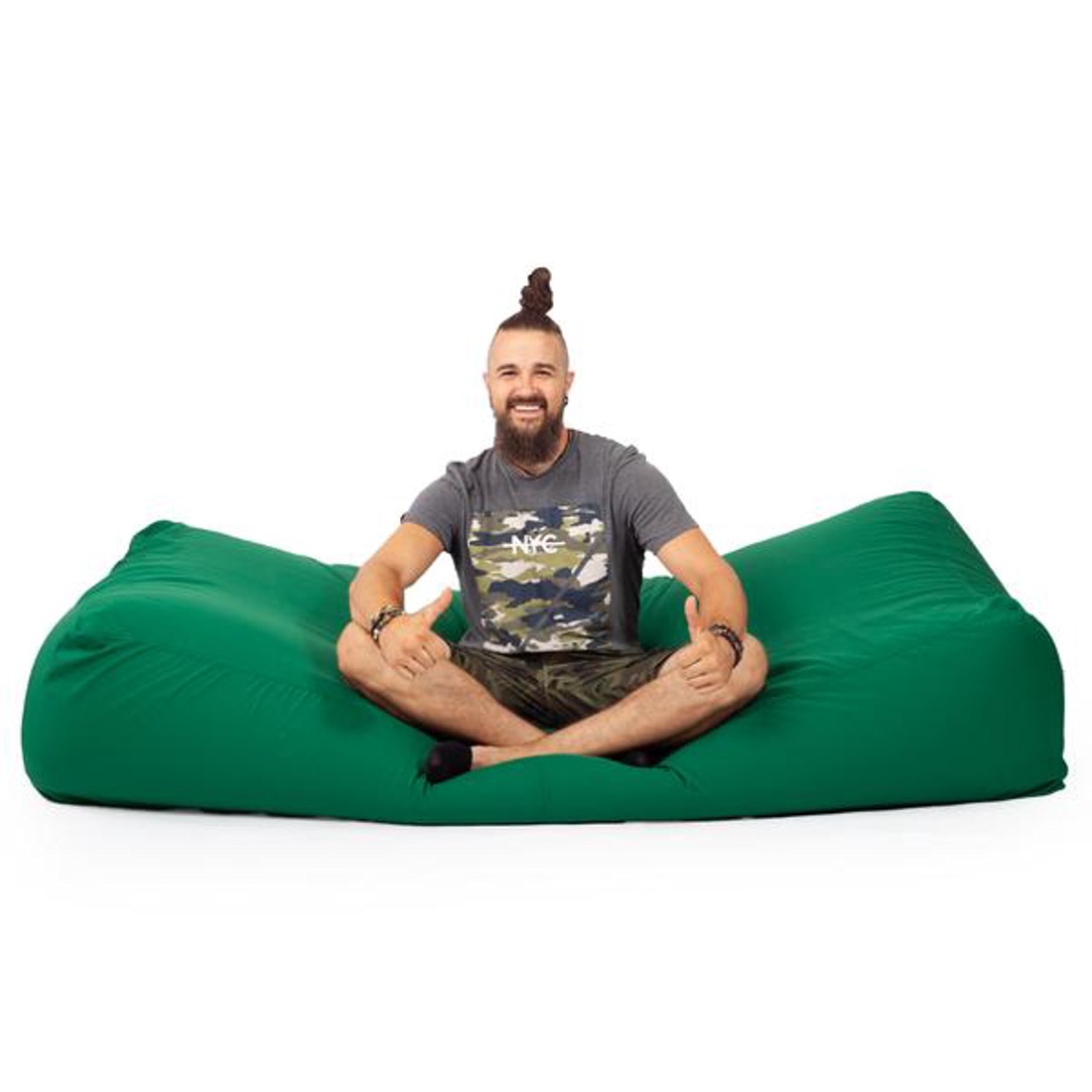 Zöld Komfort Babzsák Ágy -  - Meska.hu