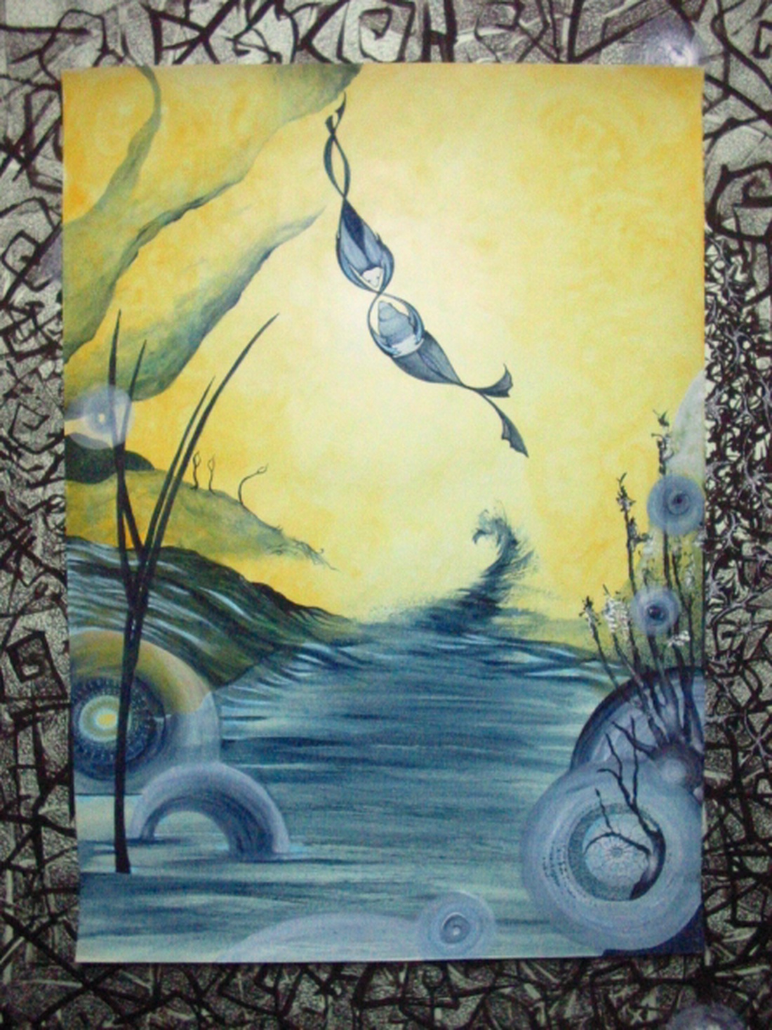 Halaim (70X50cm, festmény) -  - Meska.hu