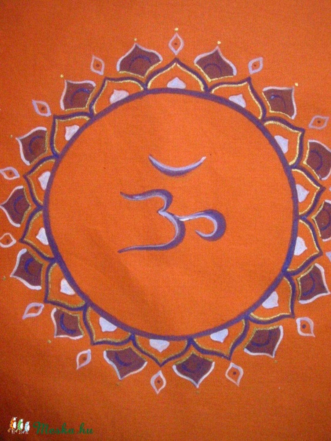 Korona csakra meditációs párna -  - Meska.hu