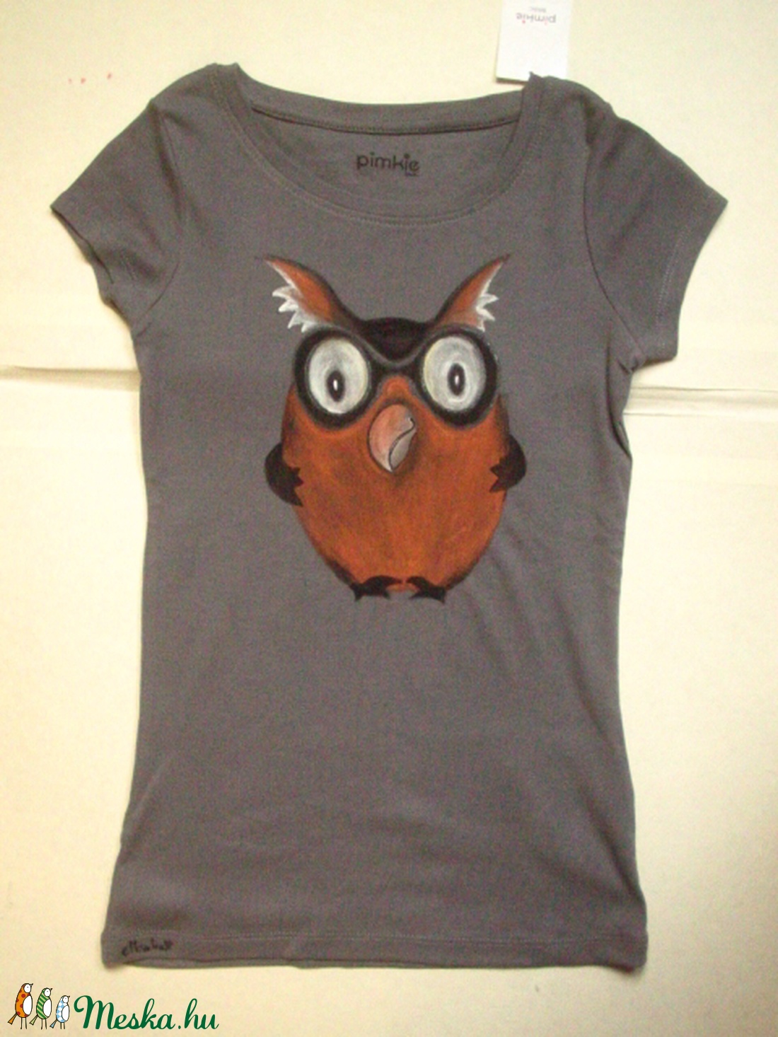 Látáscsökkent  bagoly -  - Meska.hu