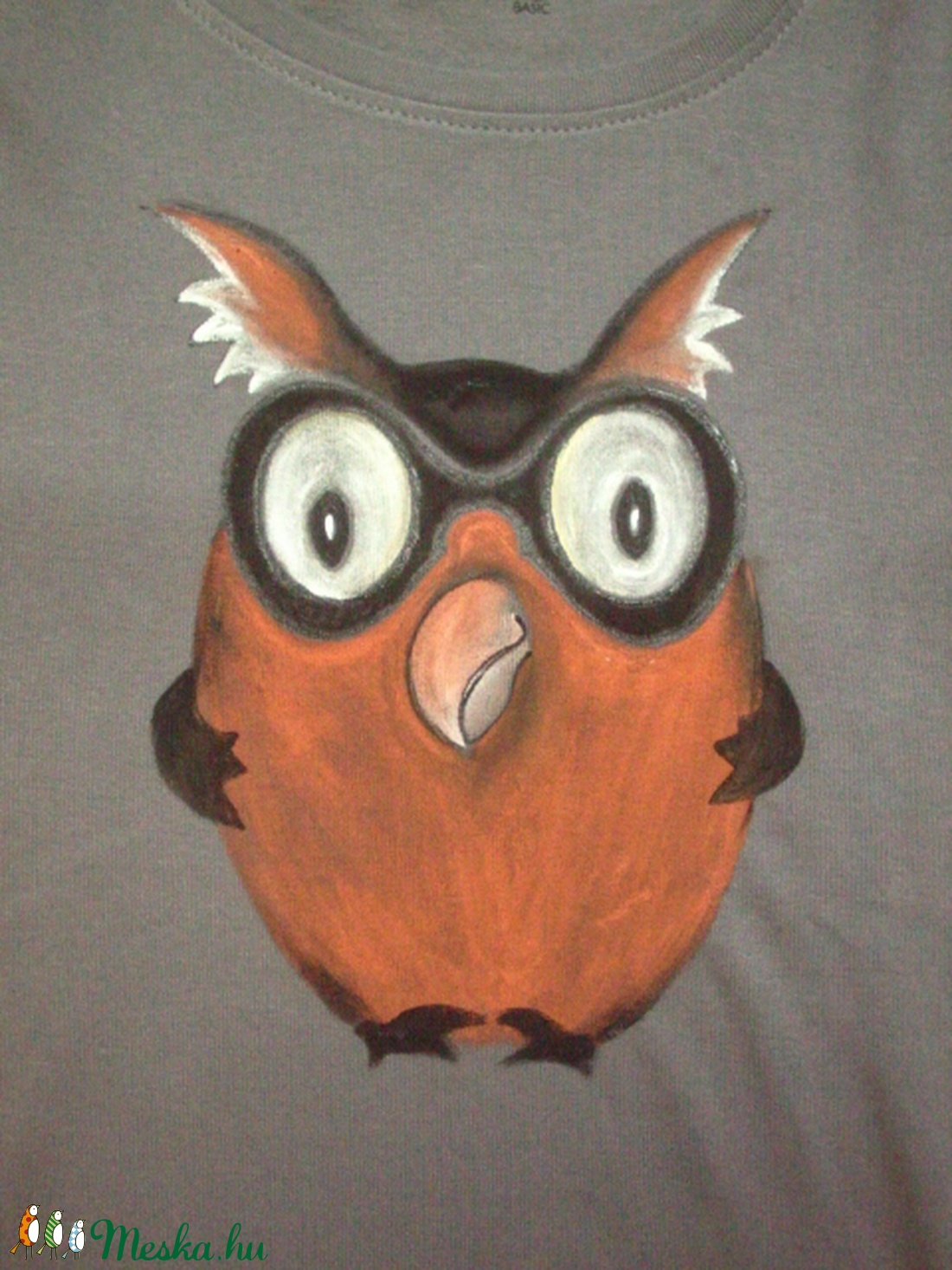 Látáscsökkent  bagoly -  - Meska.hu