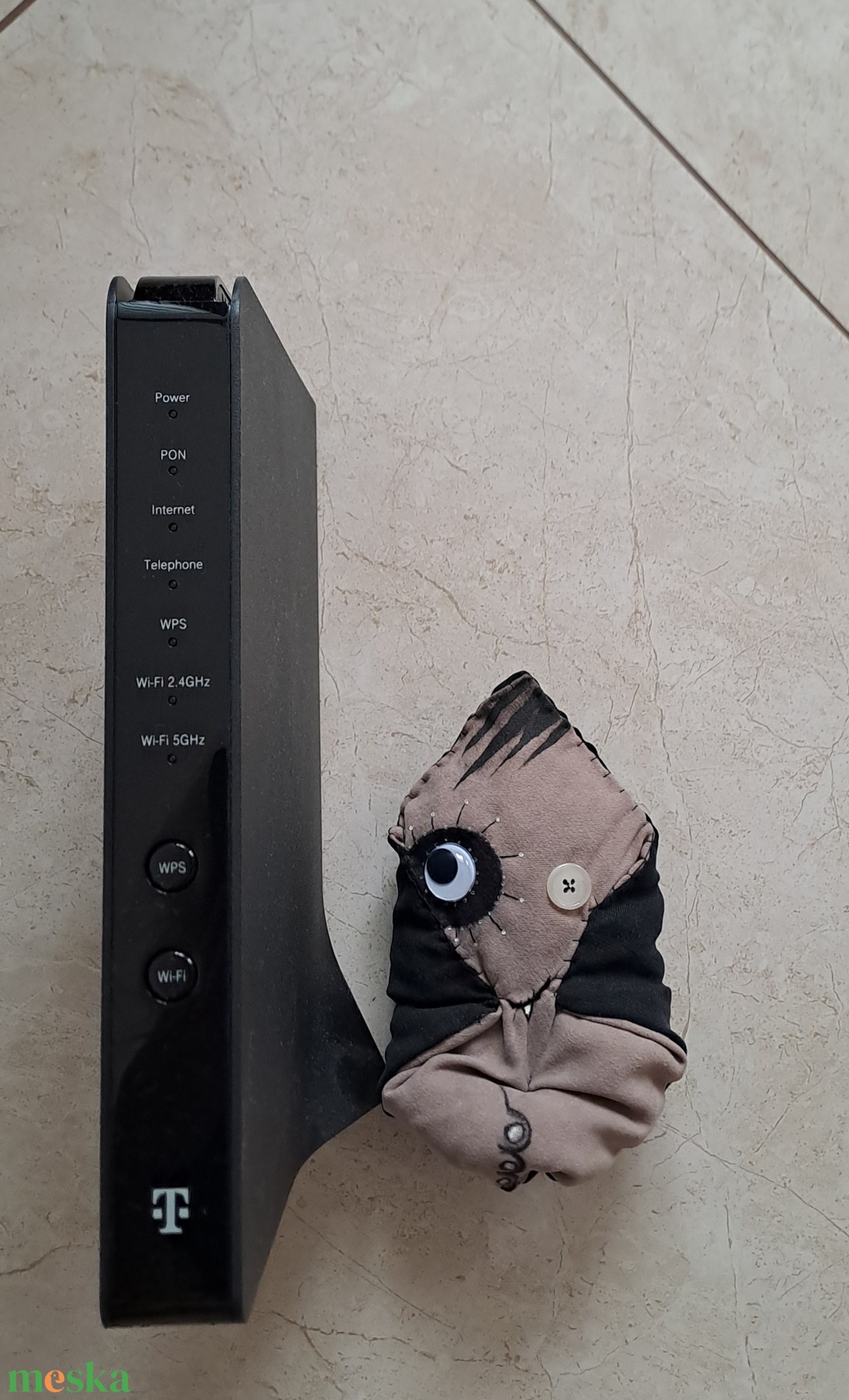 Wifi, a sármos zsebszörny  - játék & sport - plüssállat & játékfigura - szörnyike - Meska.hu