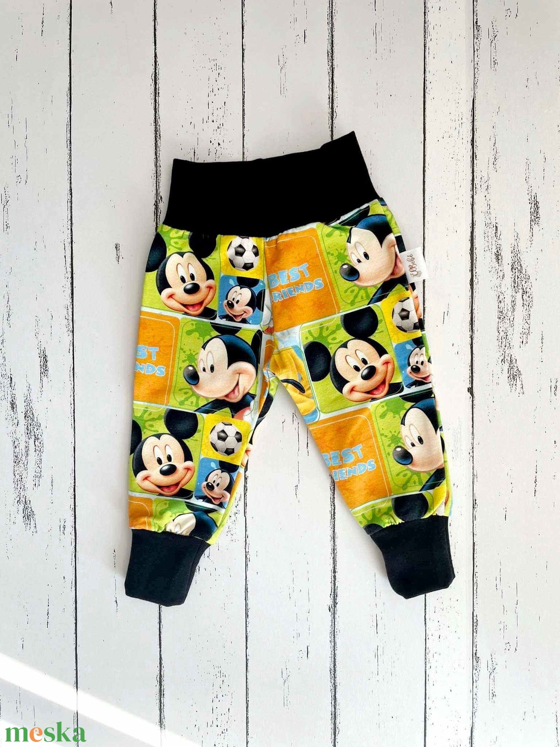 Egérkés melegítőnadrág (68) - ruha & divat - gyerekruha - nadrág - Meska.hu