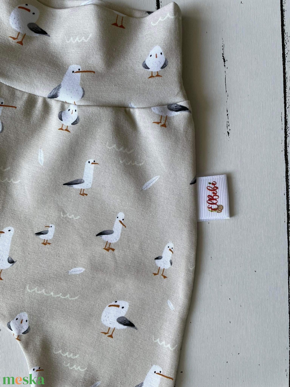 Sirályos leggings - pamut jersey nadrág (62-es) - ruha & divat - babaruha & gyerekruha - nadrág - Meska.hu Sirályos leggings - pamut jersey nadrág (62-es) - ruha & divat - babaruha & gyerekruha - nadrág - Meska.hu