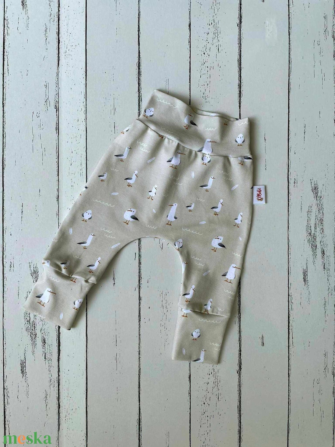 Sirályos leggings - pamut jersey nadrág (62-es) - ruha & divat - babaruha & gyerekruha - nadrág - Meska.hu Sirályos leggings - pamut jersey nadrág (62-es) - ruha & divat - babaruha & gyerekruha - nadrág - Meska.hu