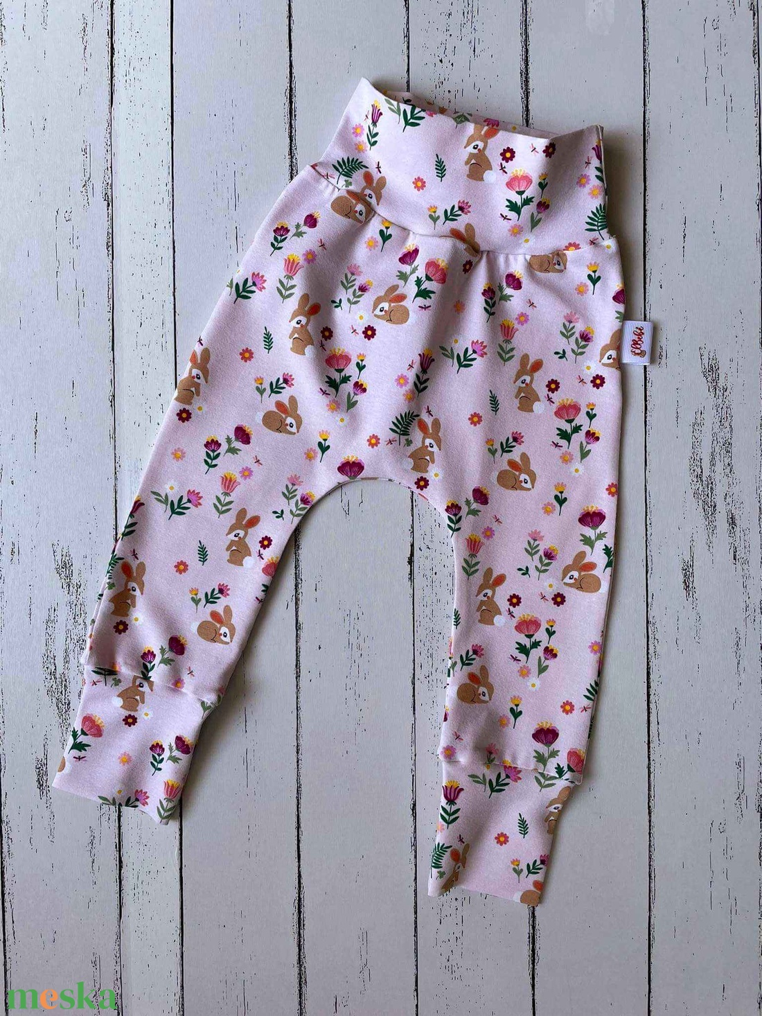 Nyuszis leggings (80) - ruha & divat - babaruha & gyerekruha - nadrág - Meska.hu