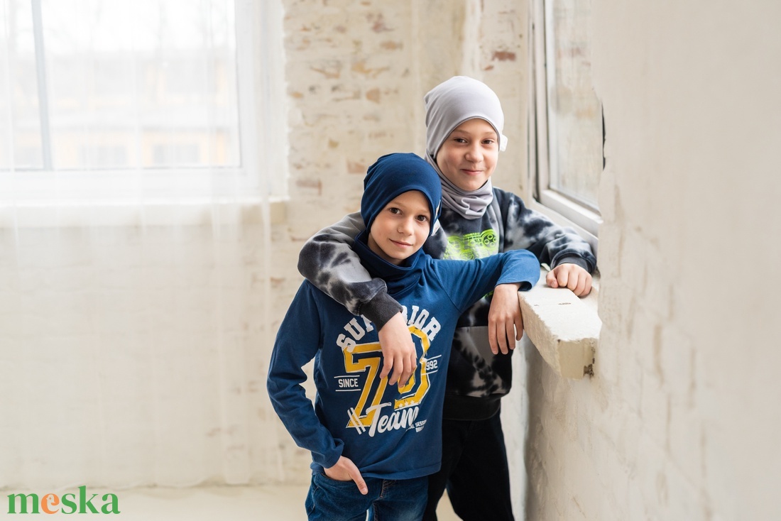 Darusautó és betonkeverős sapka-sál szett (50-52 cm) - ruha & divat - gyerekruha - Meska.hu