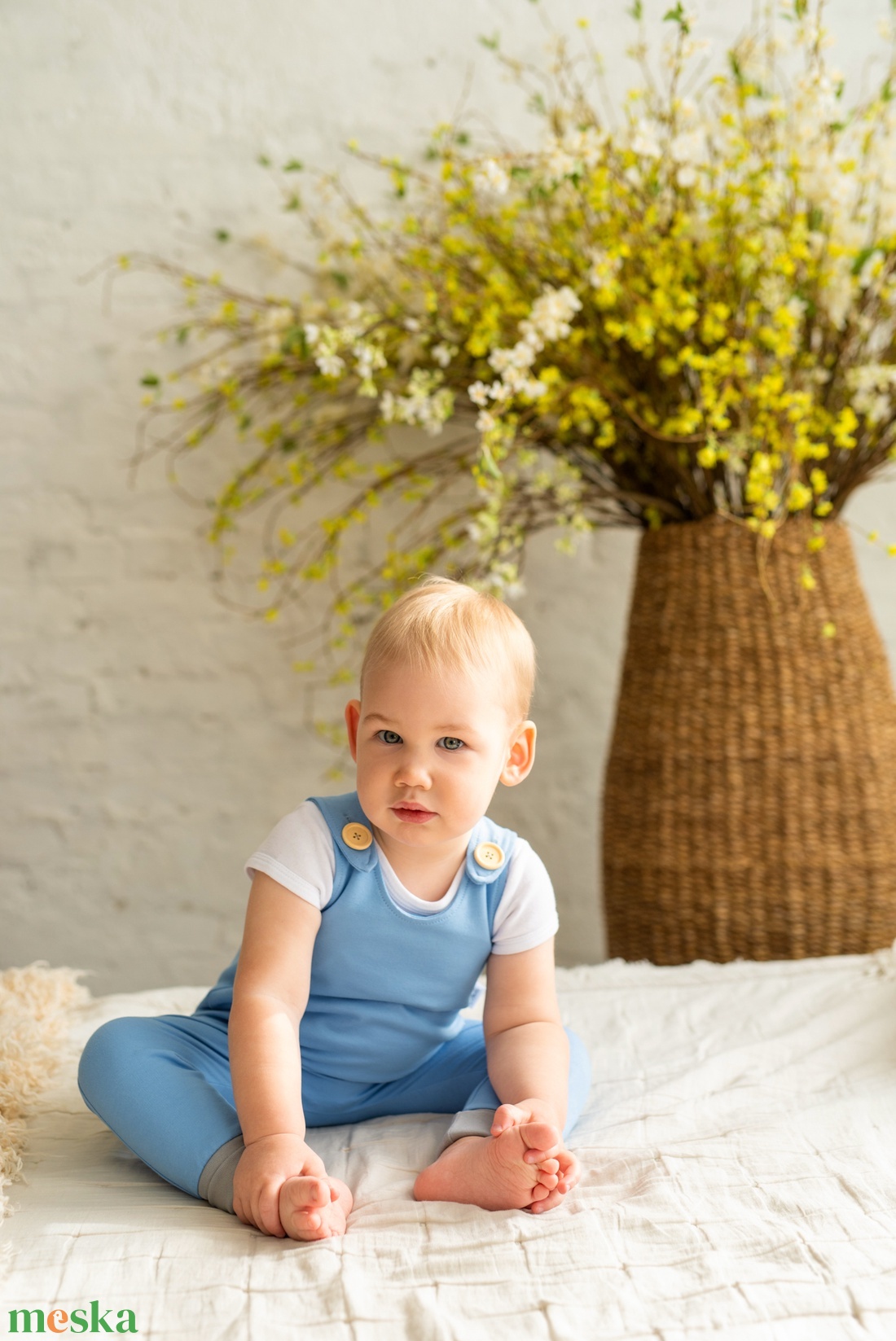 Markolós-darusautós kantáros nadrág (80) - ruha & divat - babaruha & gyerekruha - nadrág - Meska.hu