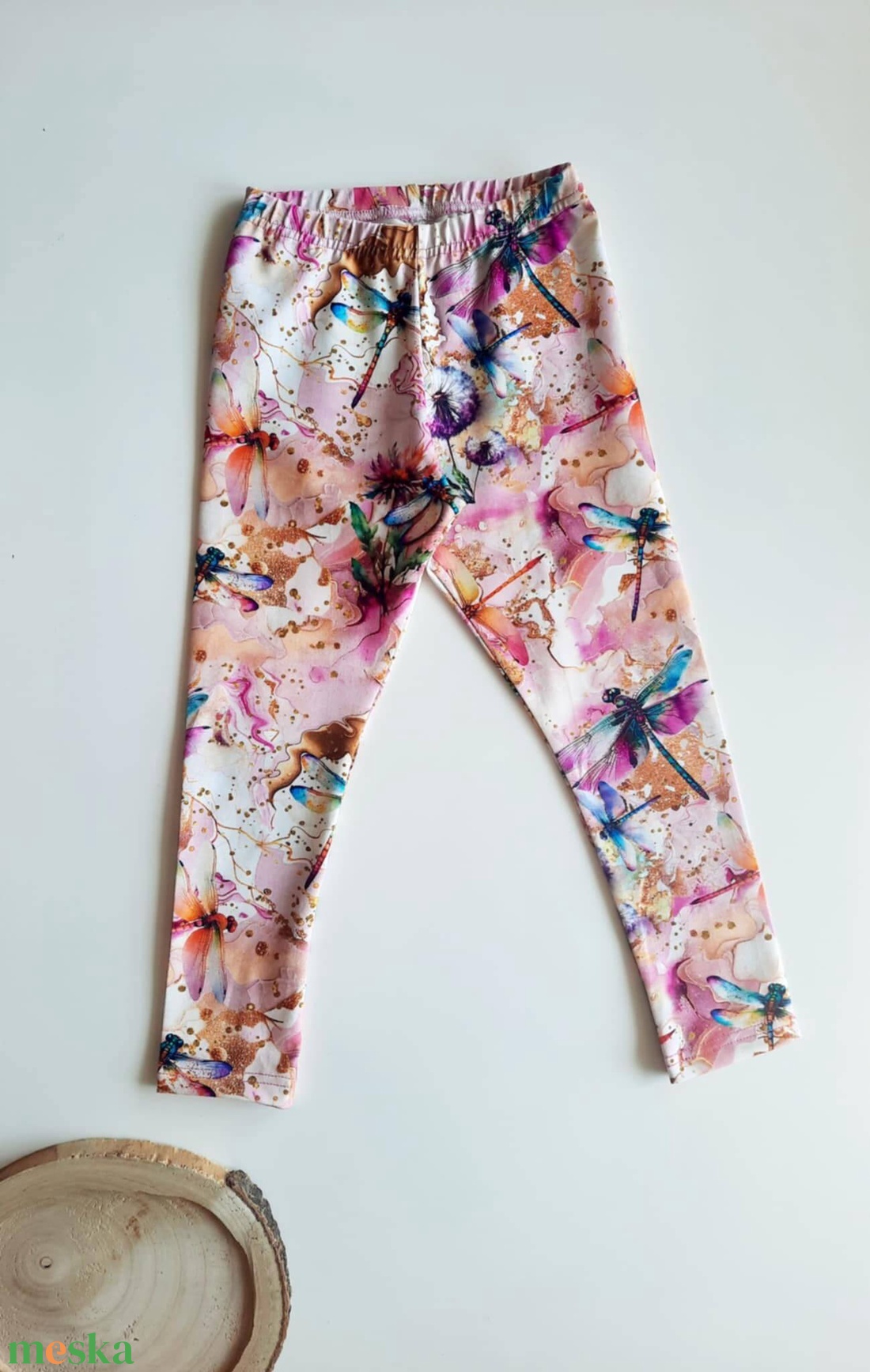 Szitakötős leggings (110) - ruha & divat - babaruha & gyerekruha - nadrág - Meska.hu