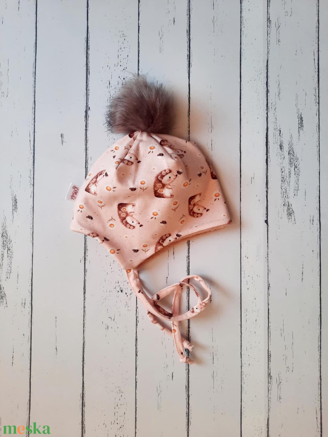 Sünis pomponos téli sapka (45-46 cm) - ruha & divat - babaruha & gyerekruha - babasapka - Meska.hu Sünis pomponos téli sapka (45-46 cm) - ruha & divat - babaruha & gyerekruha - babasapka - Meska.hu