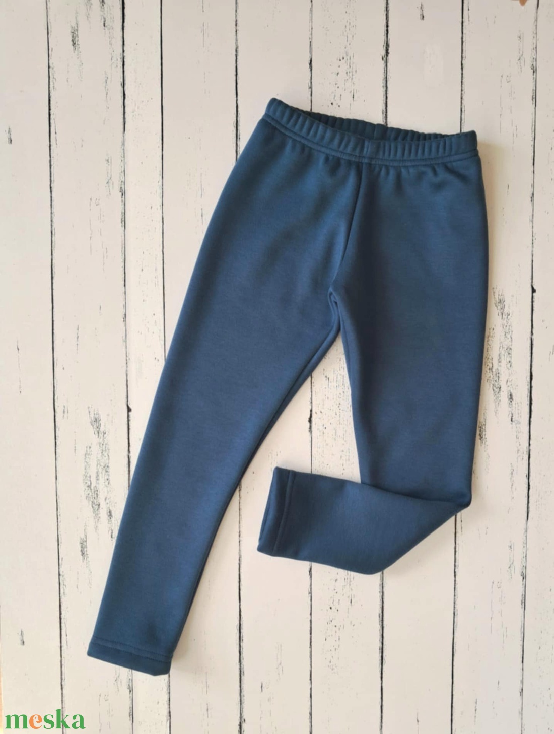 Petrol színű warmkeeper leggings (104) - ruha & divat - babaruha & gyerekruha - nadrág - Meska.hu