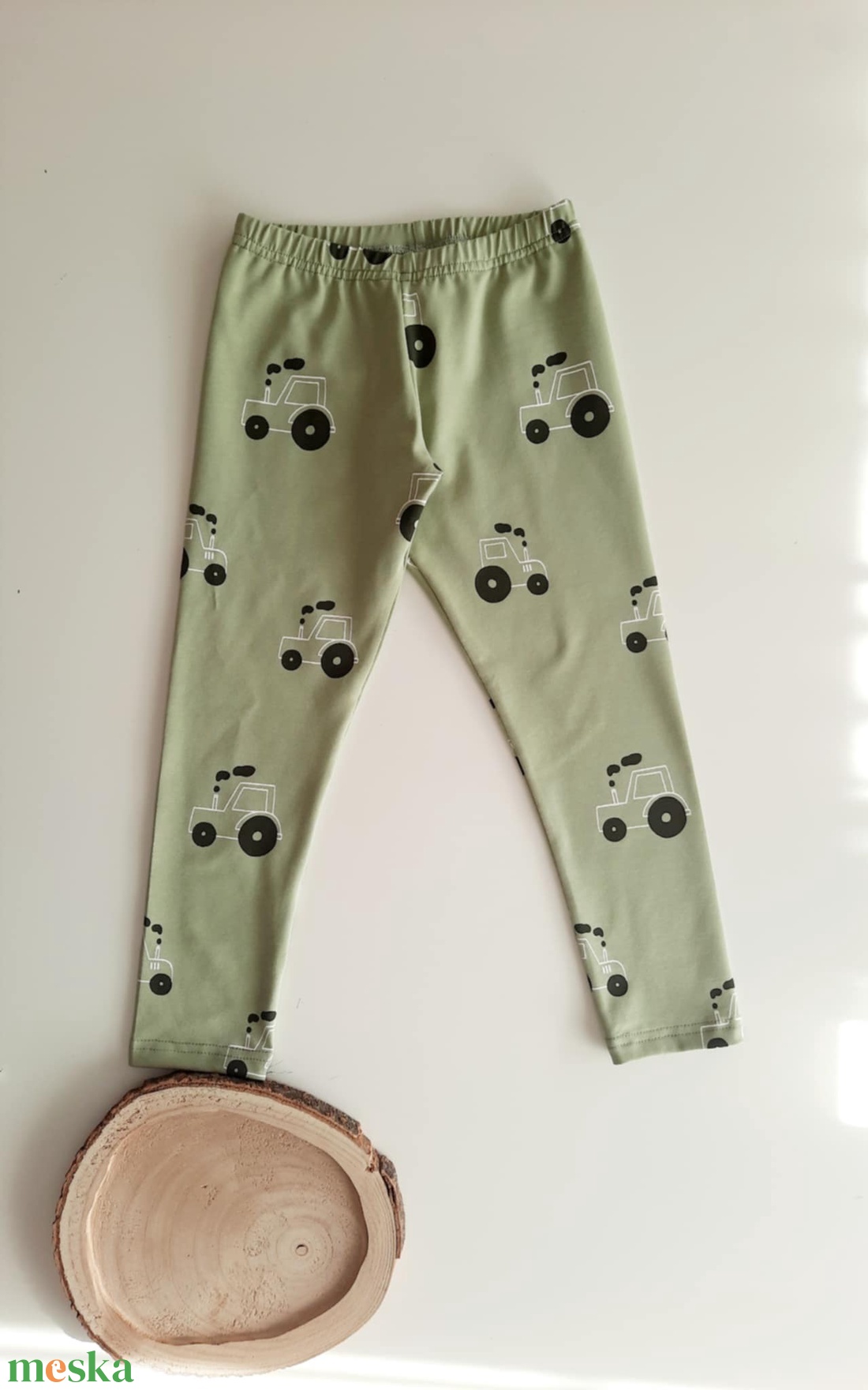 Traktoros leggings (104) - ruha & divat - babaruha & gyerekruha - nadrág - Meska.hu