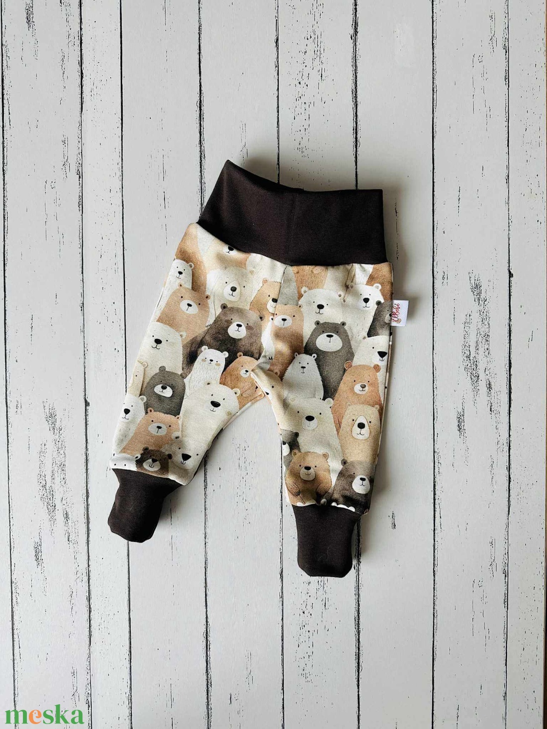 Mackós melegítő (62) - baba - mama - babaruházat - baba nadrág - Meska.hu