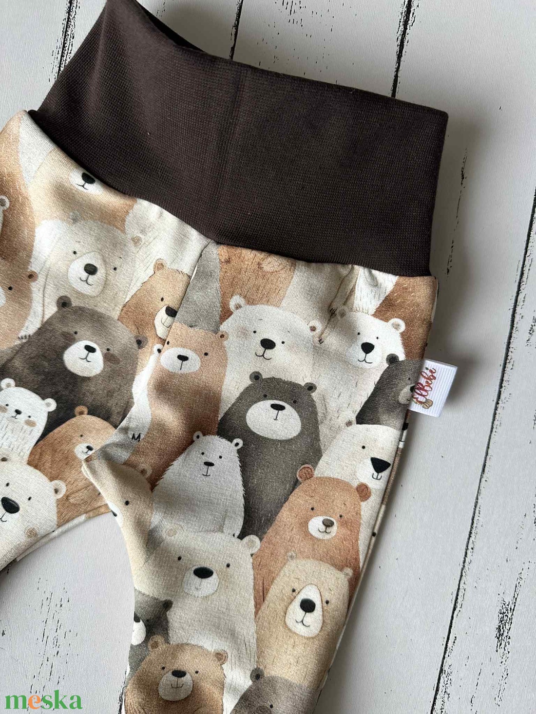 Mackós melegítő (62) - baba - mama - babaruházat - baba nadrág - Meska.hu