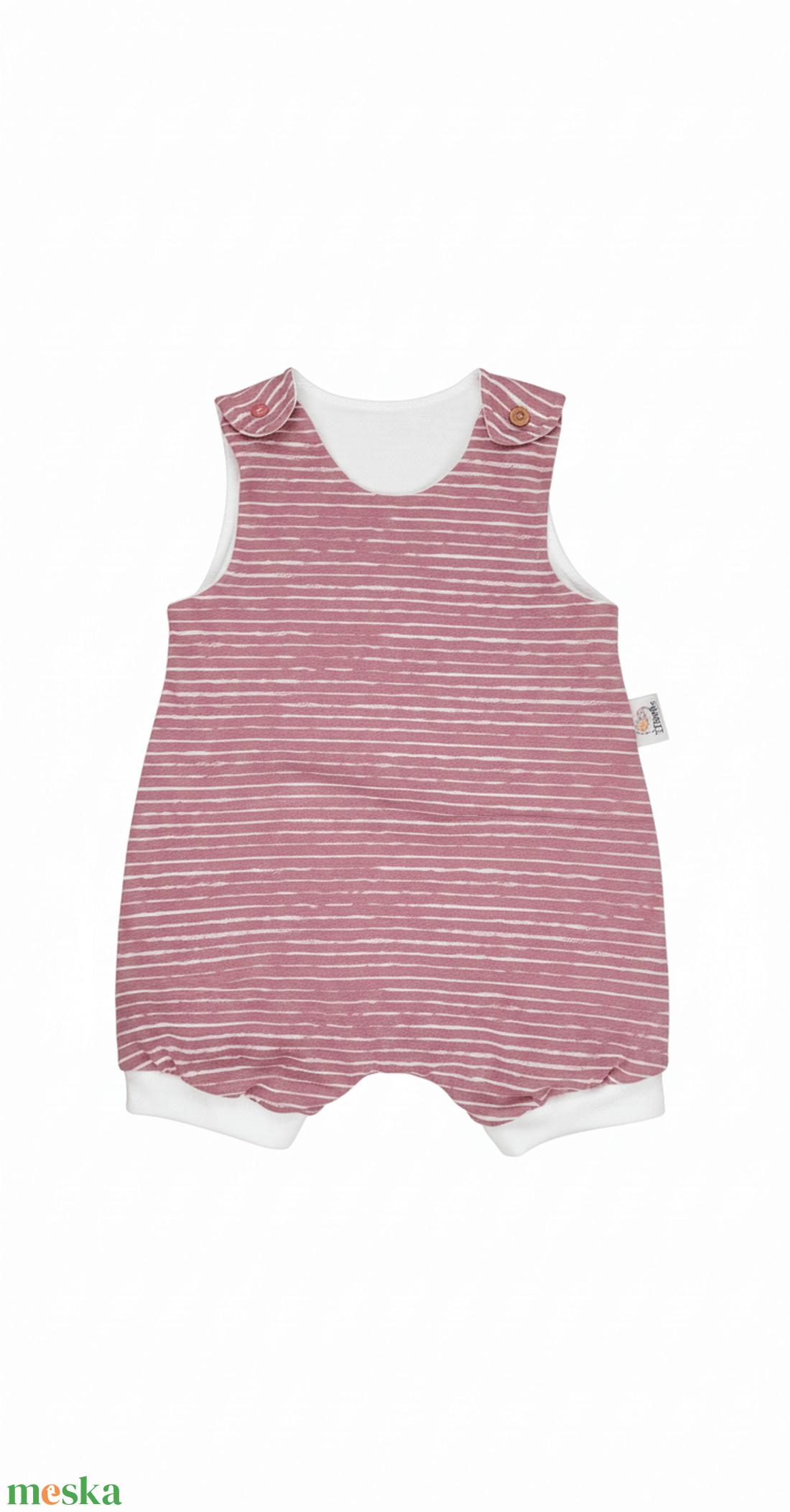 Csíkos napozó (74-es) - baba - mama - babaruházat - Meska.hu