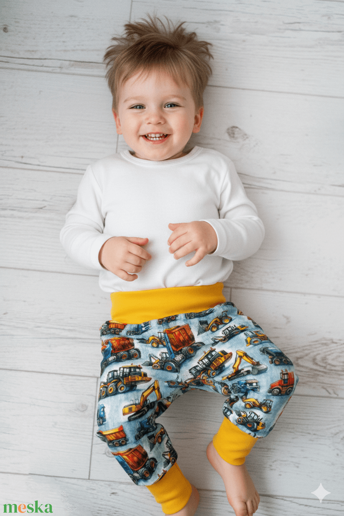 Markolós munkagépes melegítő (80) - ruha & divat - gyerekruha - nadrág - Meska.hu