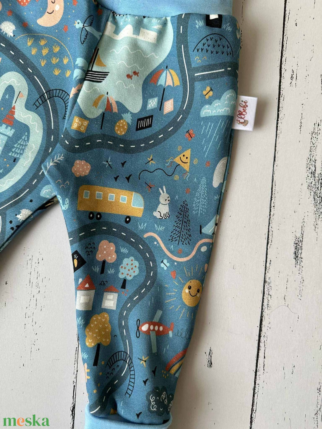 Buszos kirándulás melegítőnadrág (74) - ruha & divat - gyerekruha - nadrág - Meska.hu