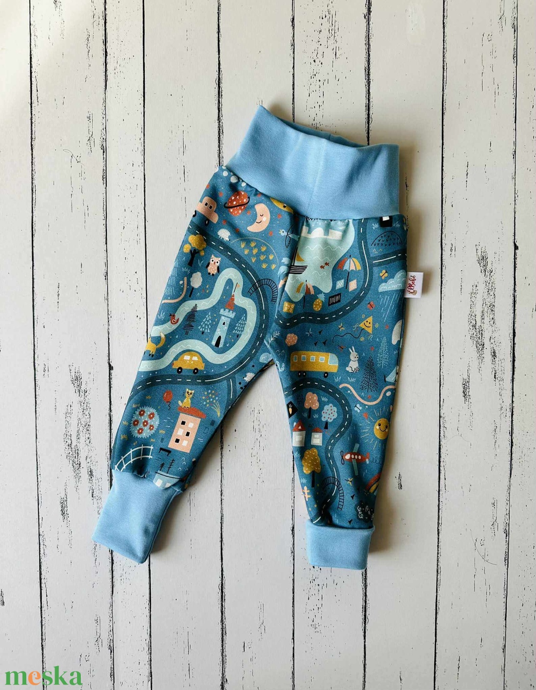 Buszos kirándulás melegítőnadrág (74) - ruha & divat - gyerekruha - nadrág - Meska.hu