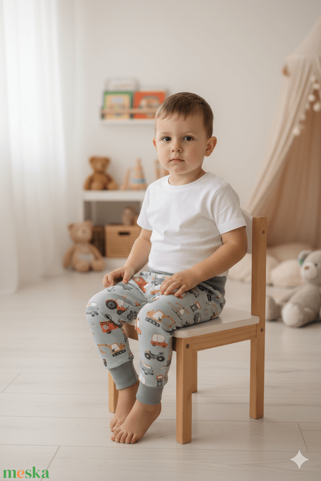 Markolós munkagépes melegítő (86) - ruha & divat - gyerekruha - nadrág - Meska.hu