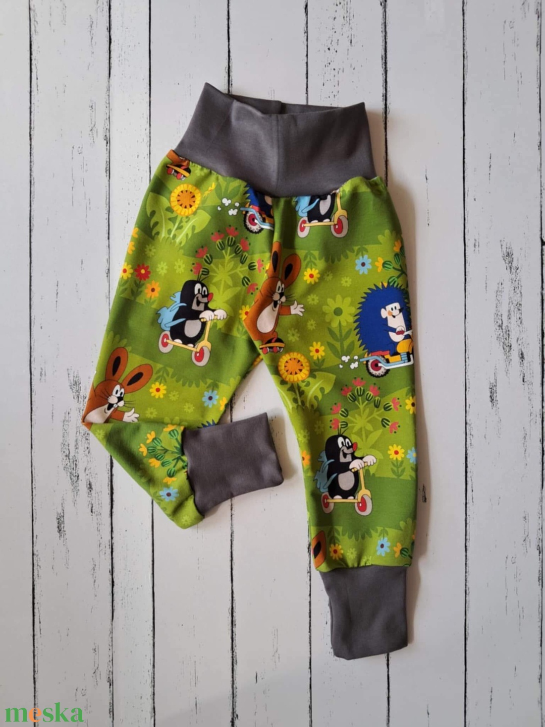 Kisvakond és barátai melegítő (86) - baba - mama - babaruházat - baba nadrág - Meska.hu