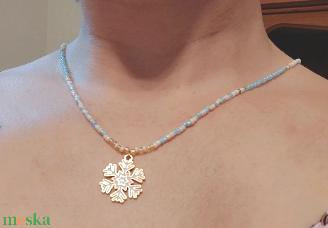Elsa Nyaklánca - ékszer - nyaklánc - medálos nyaklánc - Meska.hu