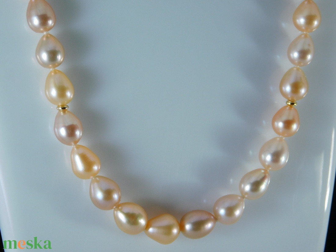 14 K Arany Multikolor Beauty Gyöngy Nyaklánc - ékszer - nyaklánc - gyöngyös nyaklánc - Meska.hu 14 K Arany Multikolor Beauty Gyöngy Nyaklánc - ékszer - nyaklánc - gyöngyös nyaklánc - Meska.hu