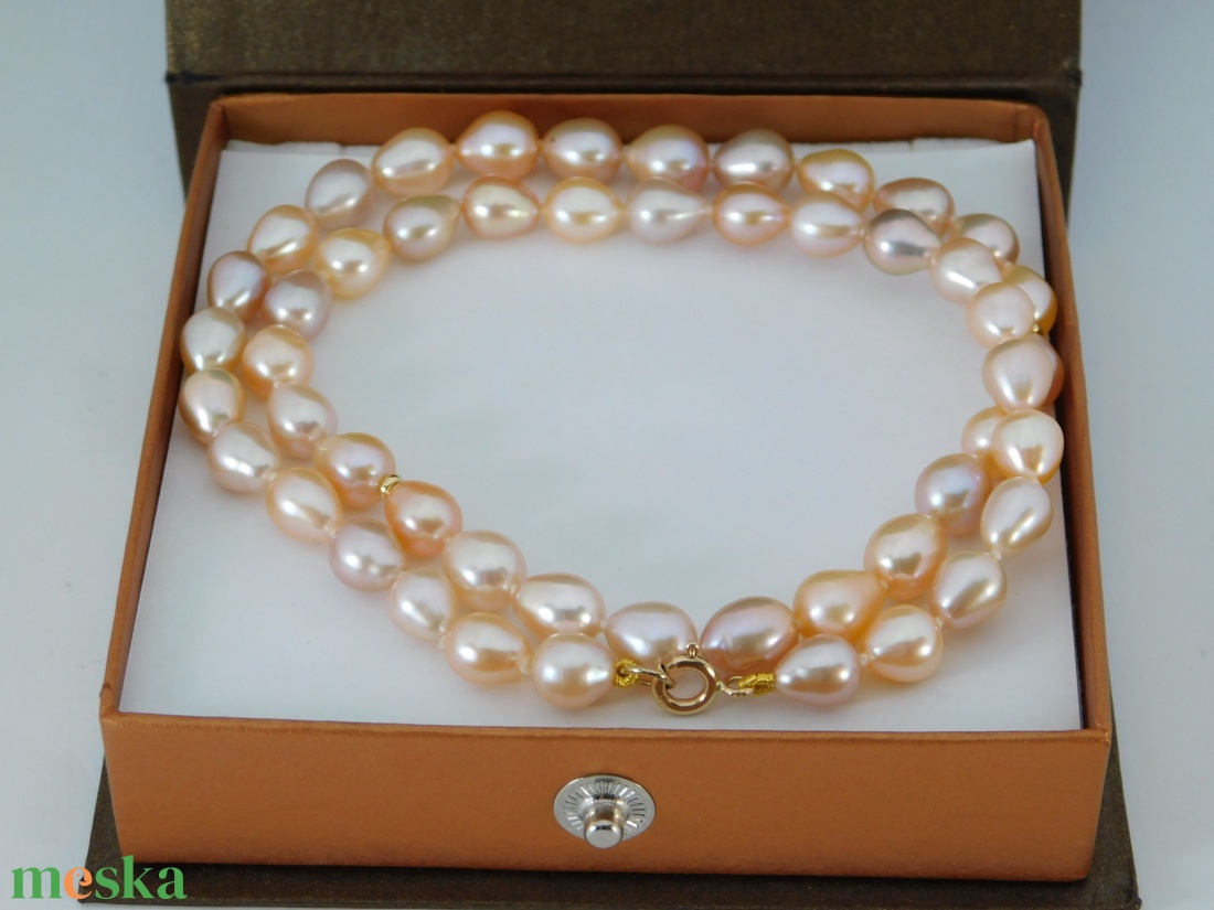 14 K Arany Multikolor Beauty Gyöngy Nyaklánc - ékszer - nyaklánc - gyöngyös nyaklánc - Meska.hu 14 K Arany Multikolor Beauty Gyöngy Nyaklánc - ékszer - nyaklánc - gyöngyös nyaklánc - Meska.hu